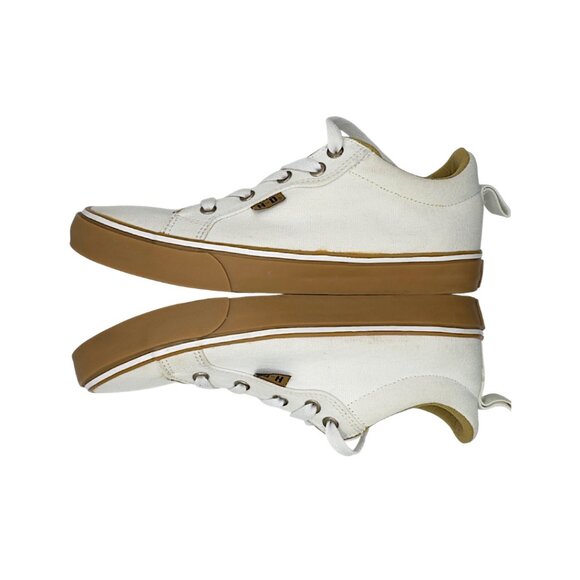 Harley-Davidson Torland Women’s 8 White Canvas Sneakers D84435 - Picture 9 of 12